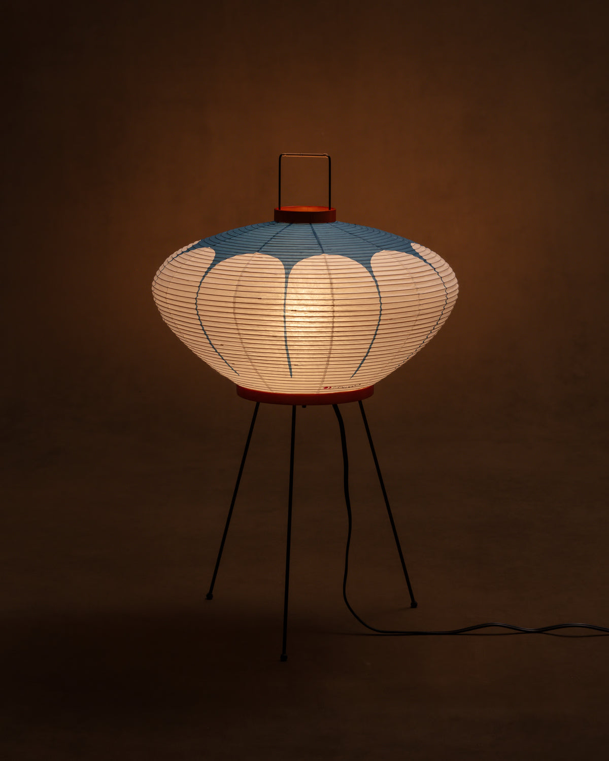 Isamu Noguchi Akari 絵紙　9AD 額付き Akari 9AD — The Noguchi Museum