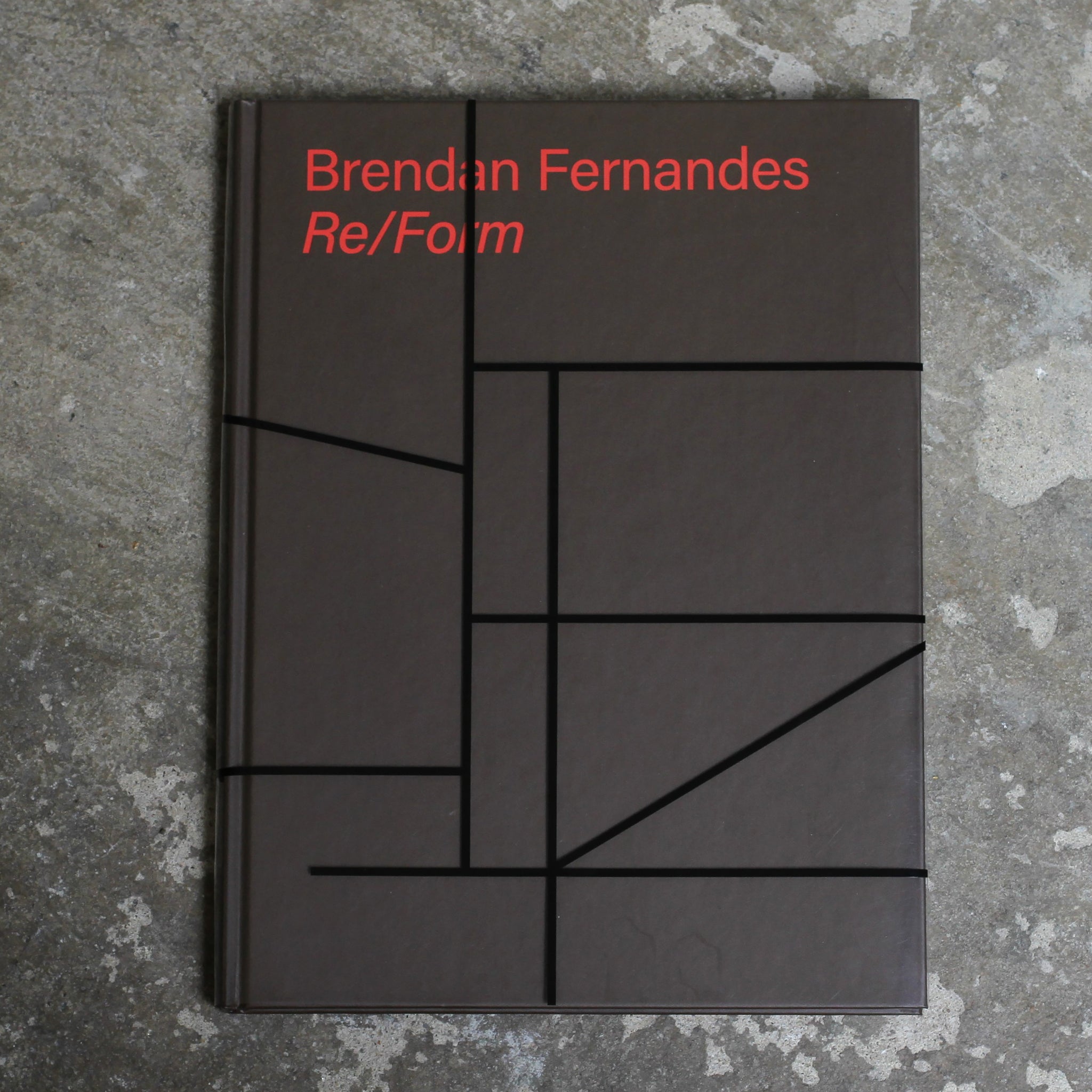 Brendan Fernandes, Re/Form book cover